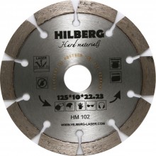 Диск алмазный по железобетону 125 Hilberg Hard Materials Лазер НМ102